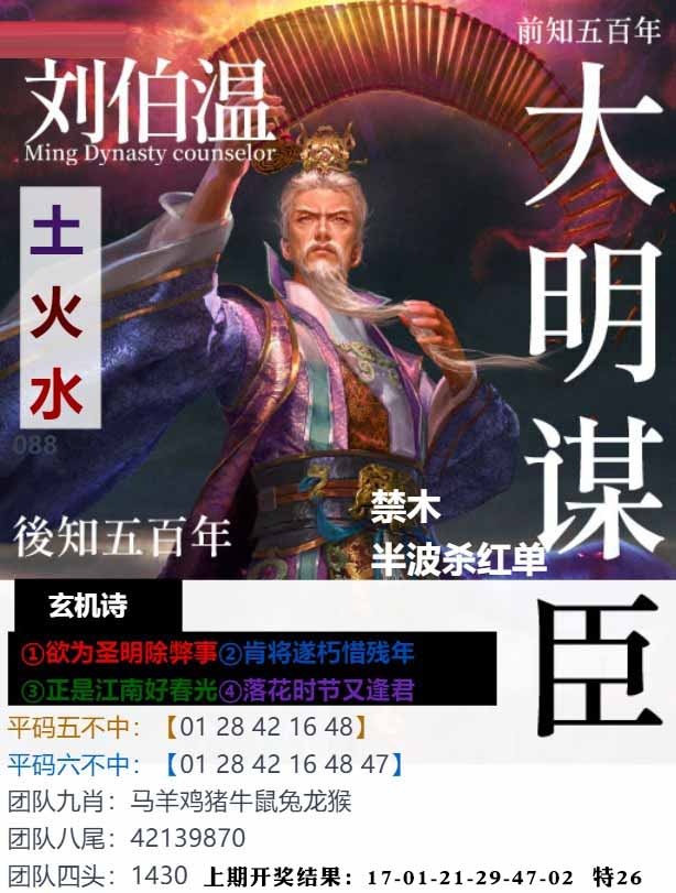 088期大明谋臣[图]